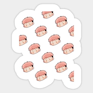 Jujutsu Kaisen yuji itadori cute Sticker